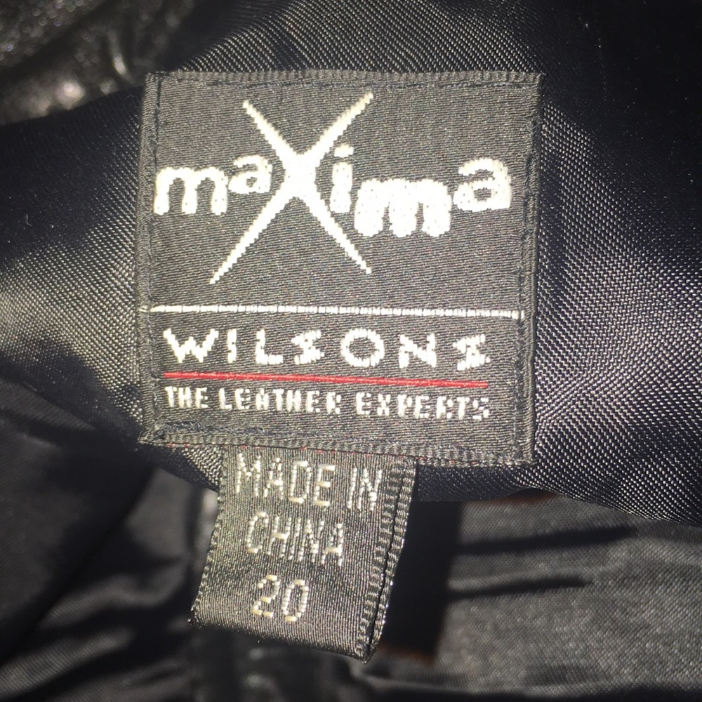 Wilson 100% Leather Pants - Picture 3 of 4